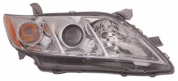 Head Lamp Passenger Side Toyota Camry 2007-2009 Le/Xle/Base Usa Built Capa , To2503197C