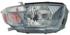 2010 Toyota Highlander Head Lamp Passenger Side Sport Model