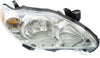 2011-2013 Toyota Corolla Sedan Head Lamp Passenger Side Base/Ce/Le/Xle Model Usa Economy Quality
