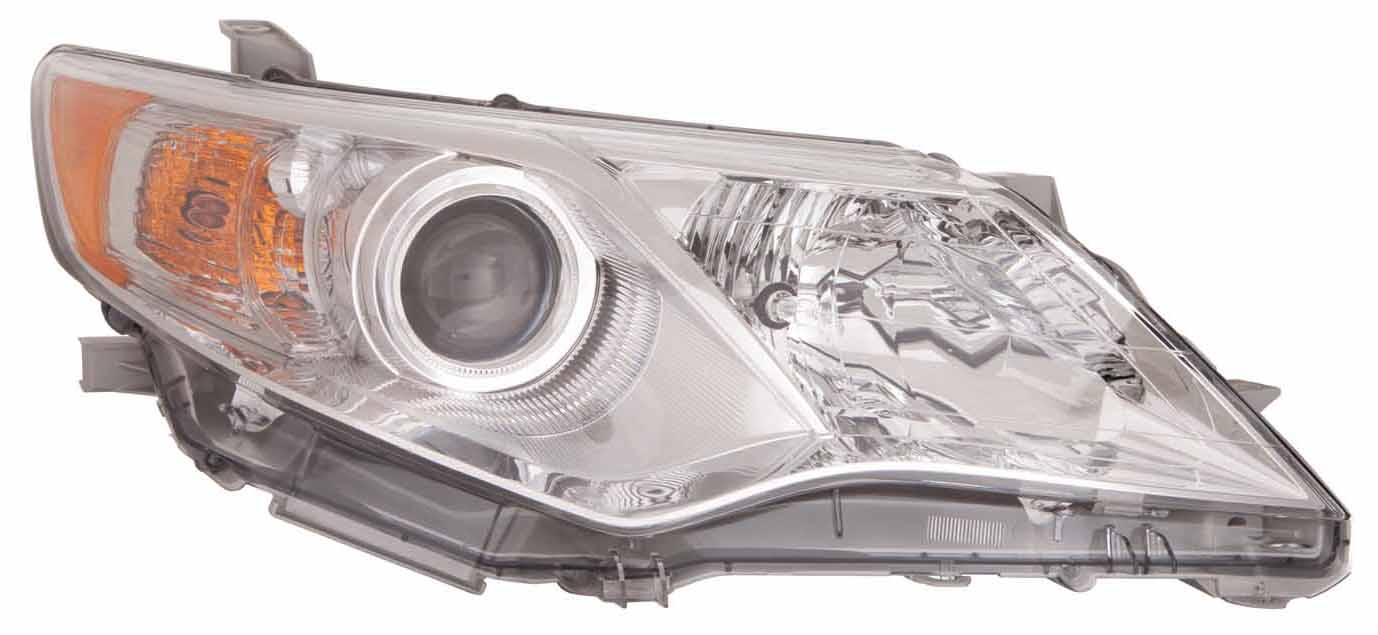Phare avant côté passager pour Toyota Camry 2012-2014 L/LE/XLE Capa, TO2503211C - Hunt Parts