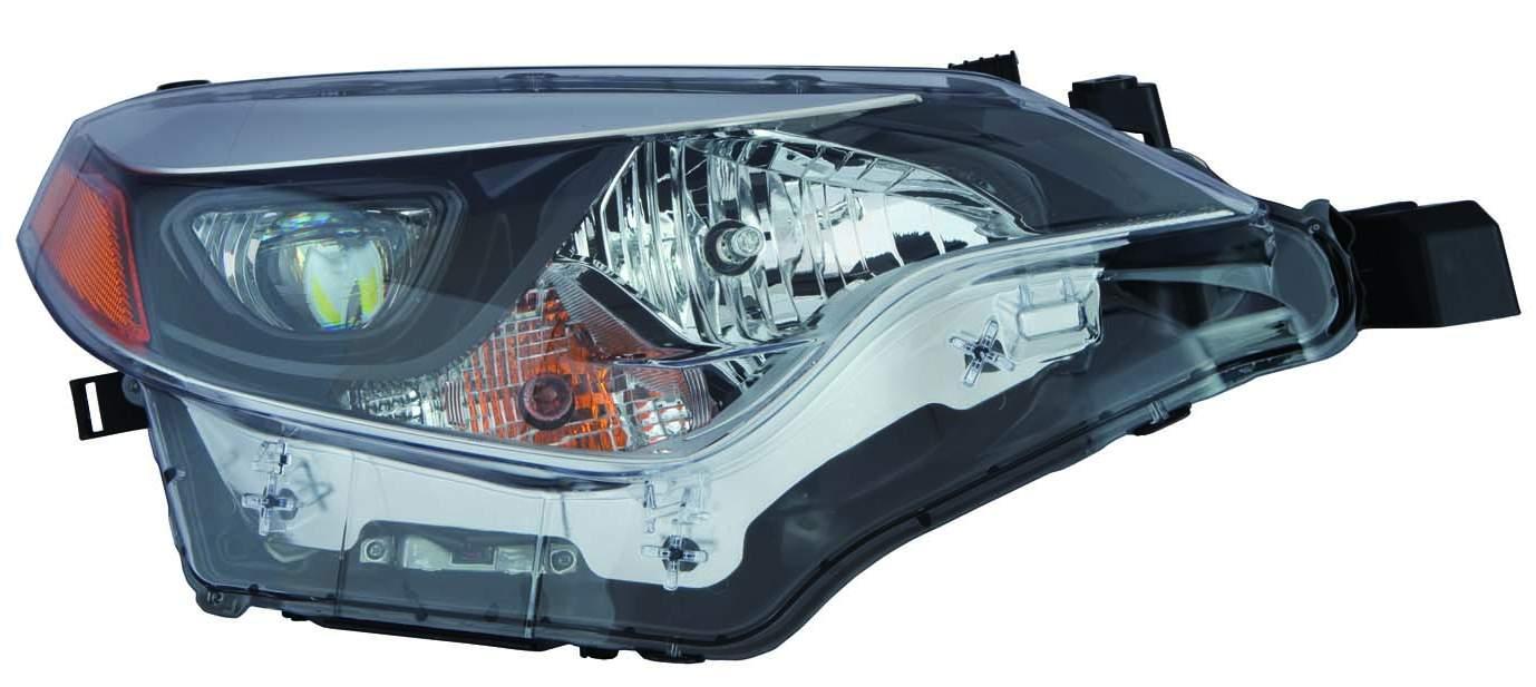 Phare avant côté passager pour Toyota Corolla Berline 2014-2016, qualité économique, TO2503216U