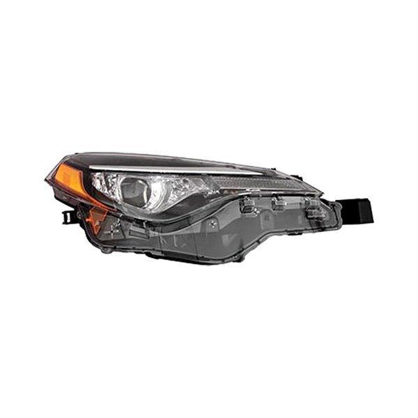 Phare avant côté passager pour Toyota Corolla Berline 2017-2019, bi-LED, L/LE/LE Eco Capa, TO2503249C - Hunt Parts