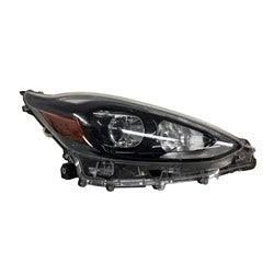 Phare avant côté passager pour Toyota Prius C 2018-2019, LED haute qualité, TO2503259