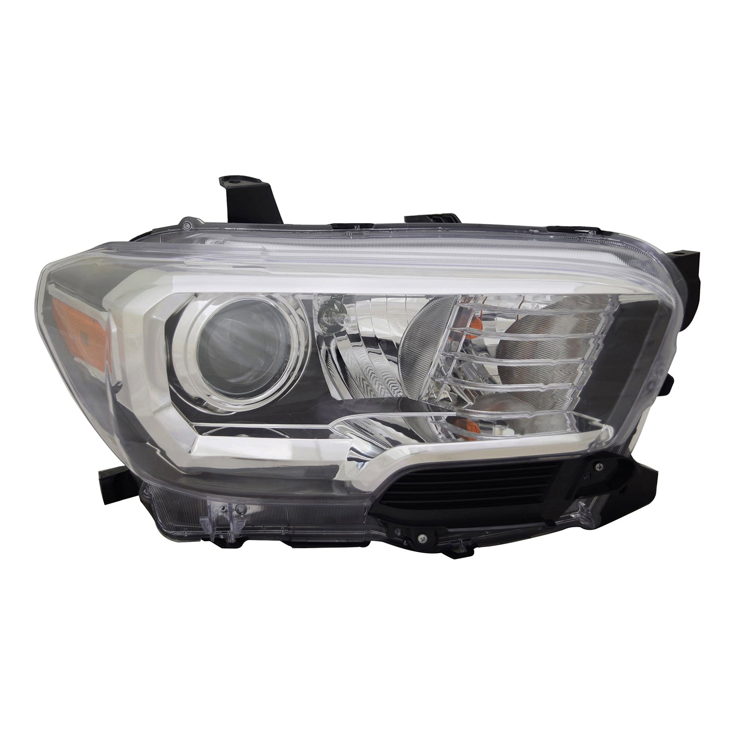 Phare avant côté passager pour Toyota Tacoma 2018-2019 sans feu de jour/antibrouillard à LED, référence TO2503266C - Hunt Parts