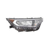 Head Lamp Passenger Side Toyota Rav4 2019-2022 Without Hybrid Rid Chrome North-American Built Capa , To2503275C