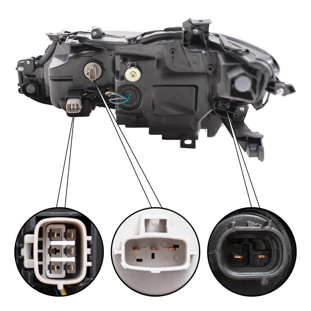 Phare avant côté passager à double LED pour Toyota Camry 2019-2024, TO2503277U