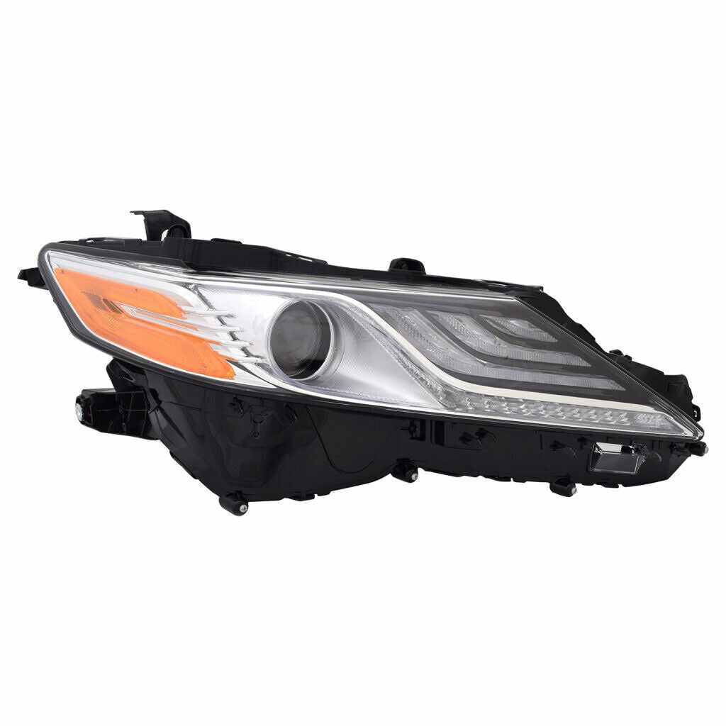 Phare avant côté passager chromé pour Toyota Camry 2019-2024, TO2503278