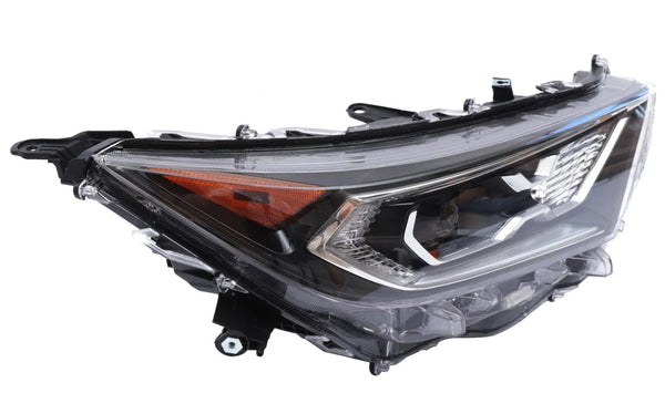 Head Lamp Passenger Side Toyota Rav4 2019-2022 Canada Built Hybrid Rid Capa , To2503292C