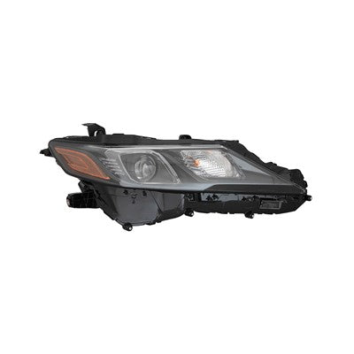 Phare avant côté passager pour Toyota Camry 2019-2023 à LED bi-LED, compatible avec les modèles TRD 2020-2022, SE 2021-2022 et SE Hybride Rid/TRD. Haute qualité, référence TO2503299 - Hunt Parts
