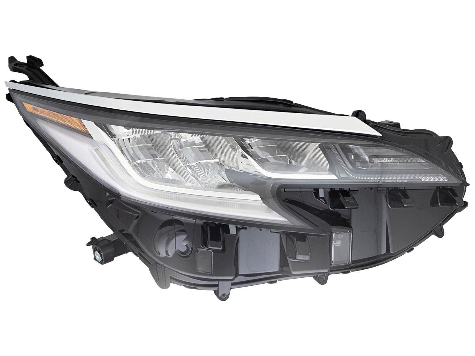 Phare avant gauche chromé à DEL pour Toyota Sienna 2021-2025, TO2503307