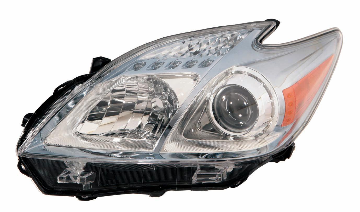 Phare avant gauche (côté conducteur) pour Toyota Prius 2010-2011, halogène haute qualité, TO2518122