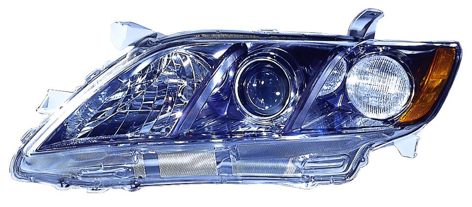 Phare avant gauche (côté conducteur) pour Toyota Camry SE 2007-2009, fabrication américaine, haute qualité, référence TO2518130 - Hunt Parts