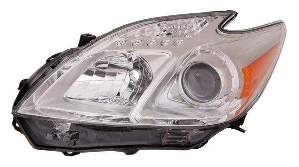 2012-2015 Toyota Prius Head Lamp Driver Side Halogen