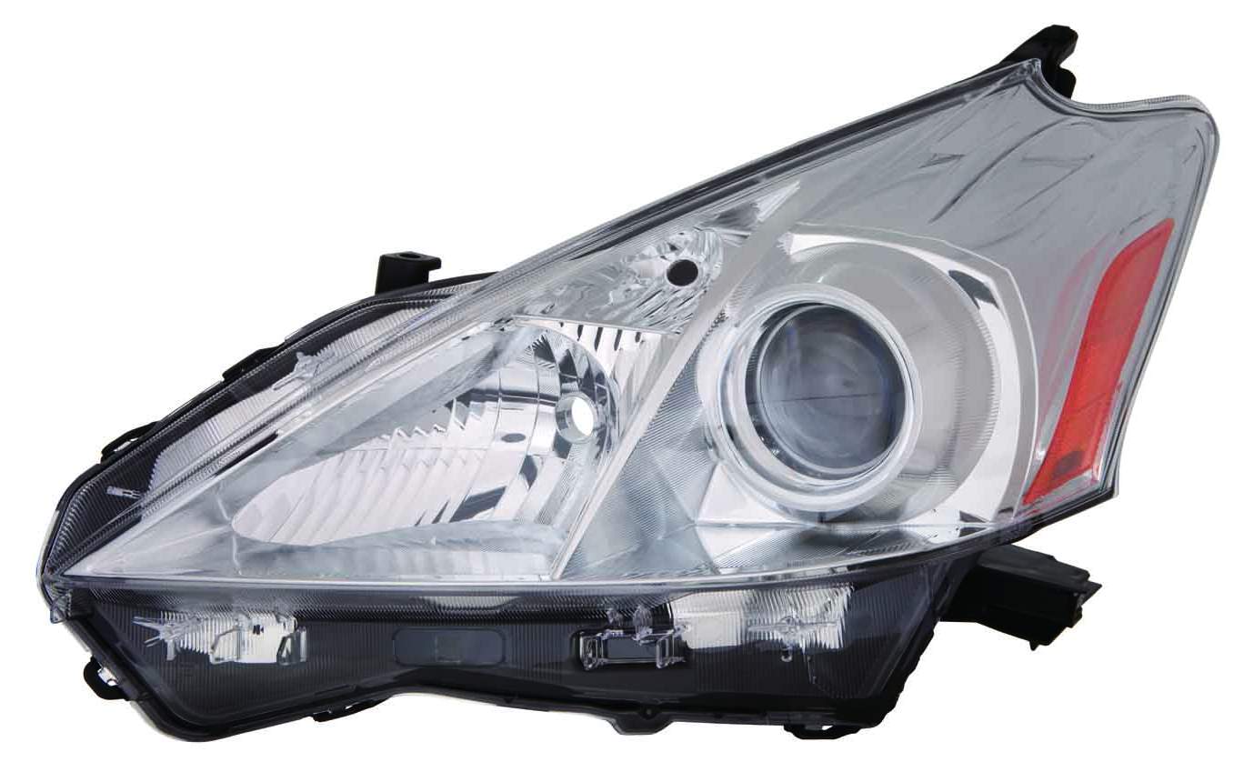 Phare avant gauche (côté conducteur) pour Toyota Prius V 2012-2014, halogène, référence TO2518137C - Hunt Parts
