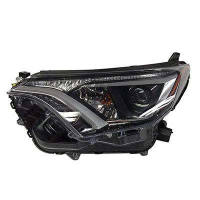 Phare avant gauche (côté conducteur) pour Toyota Rav4 2016-2018, halogène, haute qualité, fabrication japonaise, TO2518189