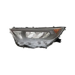 Phare avant gauche à LED noir pour Toyota Rav4 (2019-2024), TO2518200C