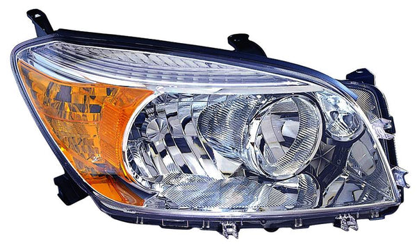Head Lamp Passenger Side Toyota Rav4 2006-2008 Base/Ltd Model Capa , To2519106C