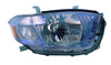 Head Lamp Passenger Side Toyota Highlander Hybrid 2008-2010 Capa