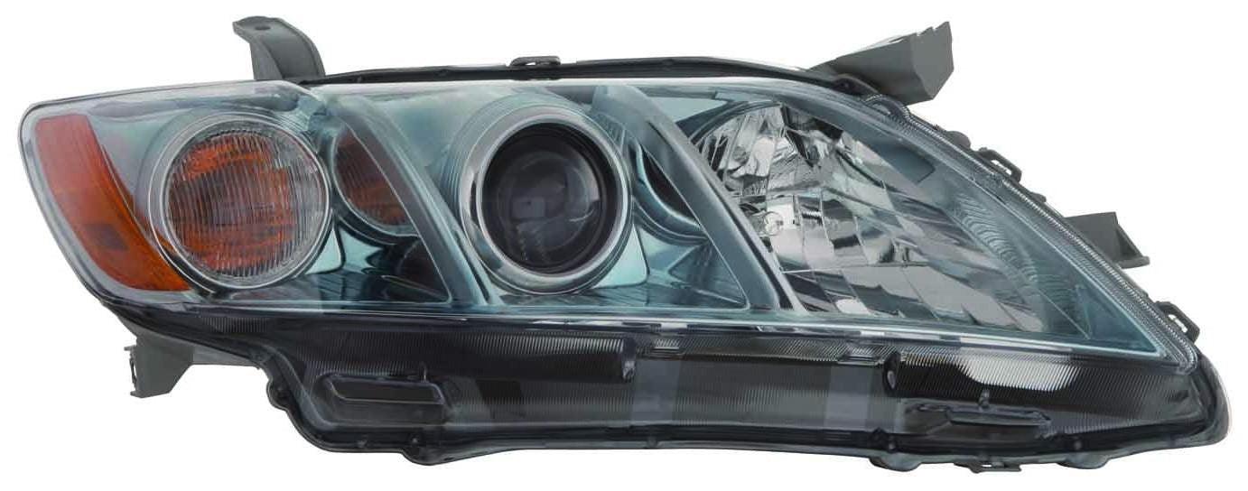 Phare avant côté passager pour Toyota Camry Hybrid 2007-2009, lentille/boîtier, fabrication américaine, haute qualité, TO2519119