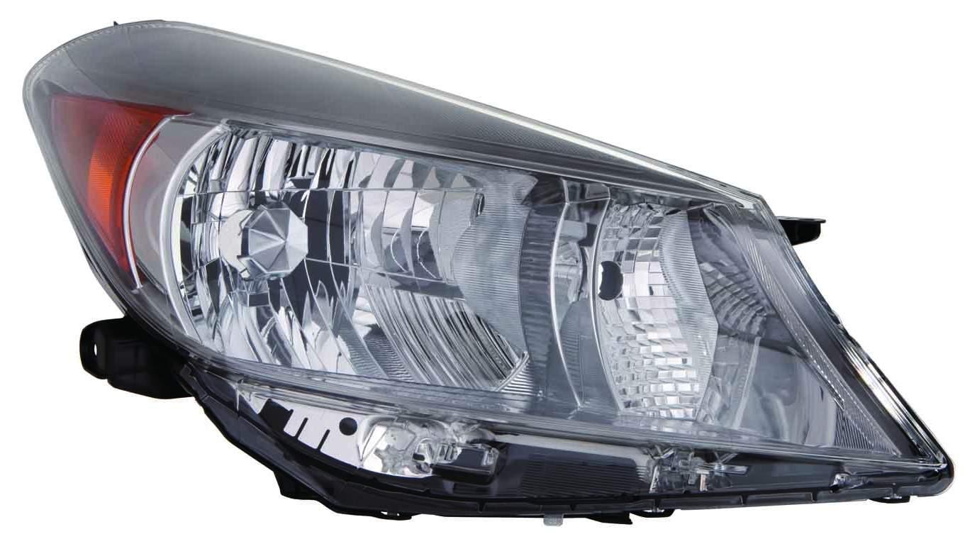 Phare avant côté passager pour Toyota Yaris Hatchback 2012-2014 SE, qualité économique, TO2519133U