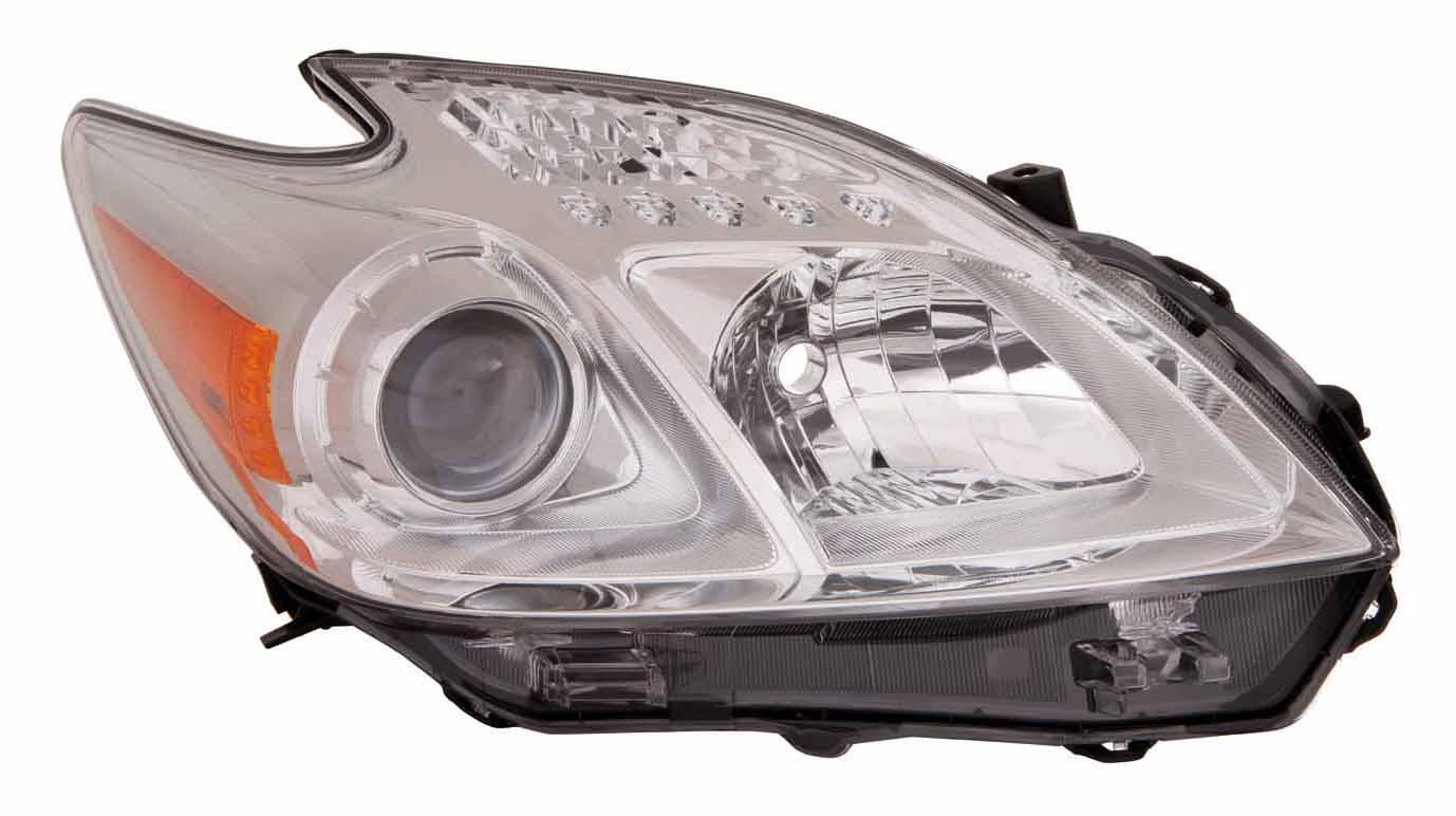 Phare avant côté passager pour Toyota Prius 2012-2015, halogène haute qualité, TO2519134