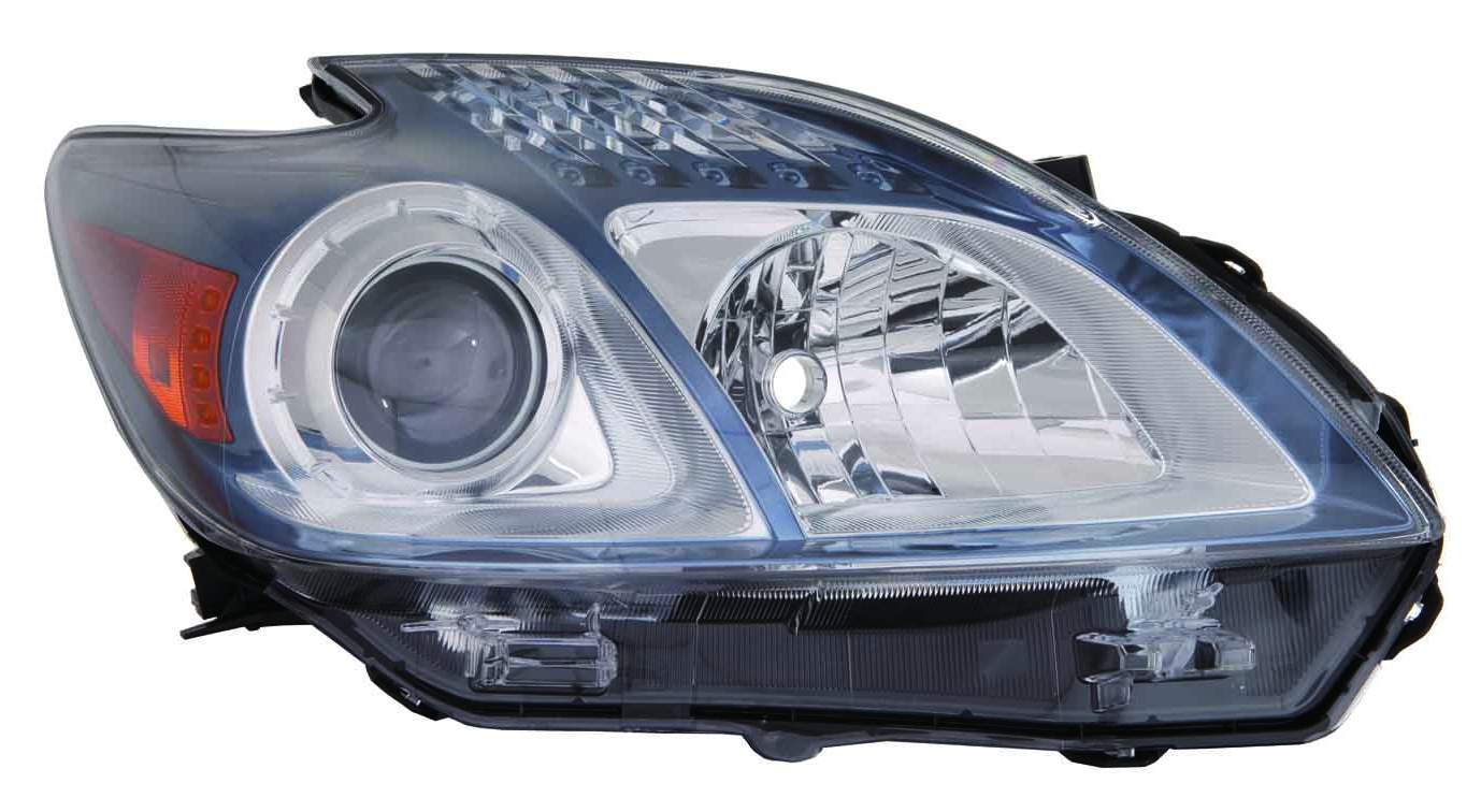 Phare avant côté passager pour Toyota Prius Plug-In 2012-2015, référence To2519136C - Hunt Parts