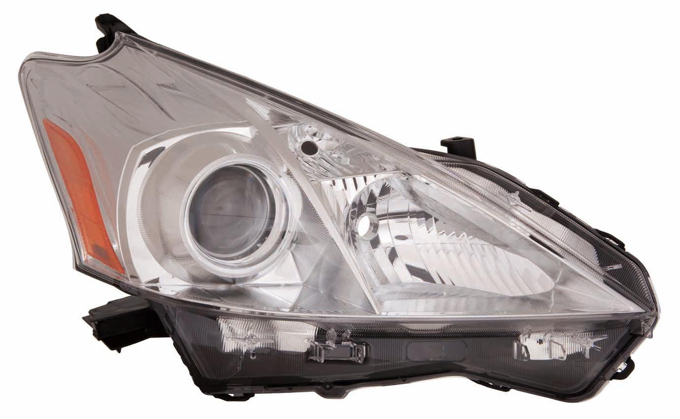 Phare avant côté passager pour Toyota Prius V 2012-2014, halogène haute qualité, TO2519137