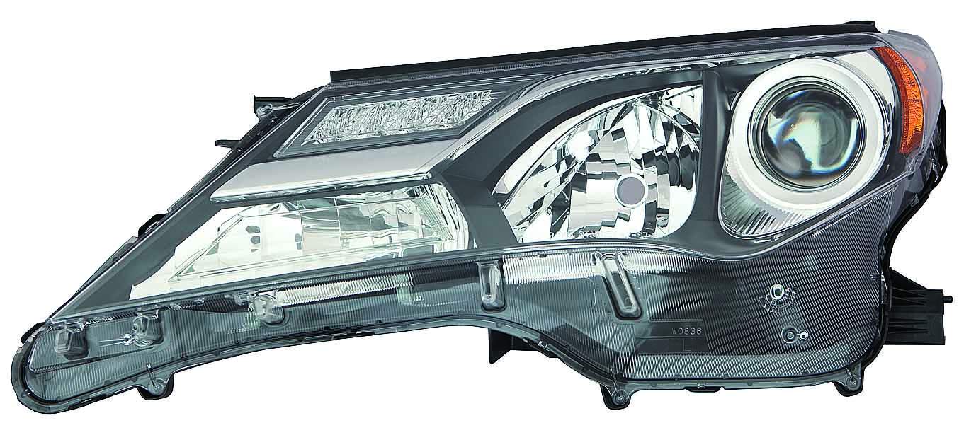 Phare avant côté passager pour Toyota Rav4 2013-2015 (fabrication japonaise), référence TO2519147U - Hunt Parts