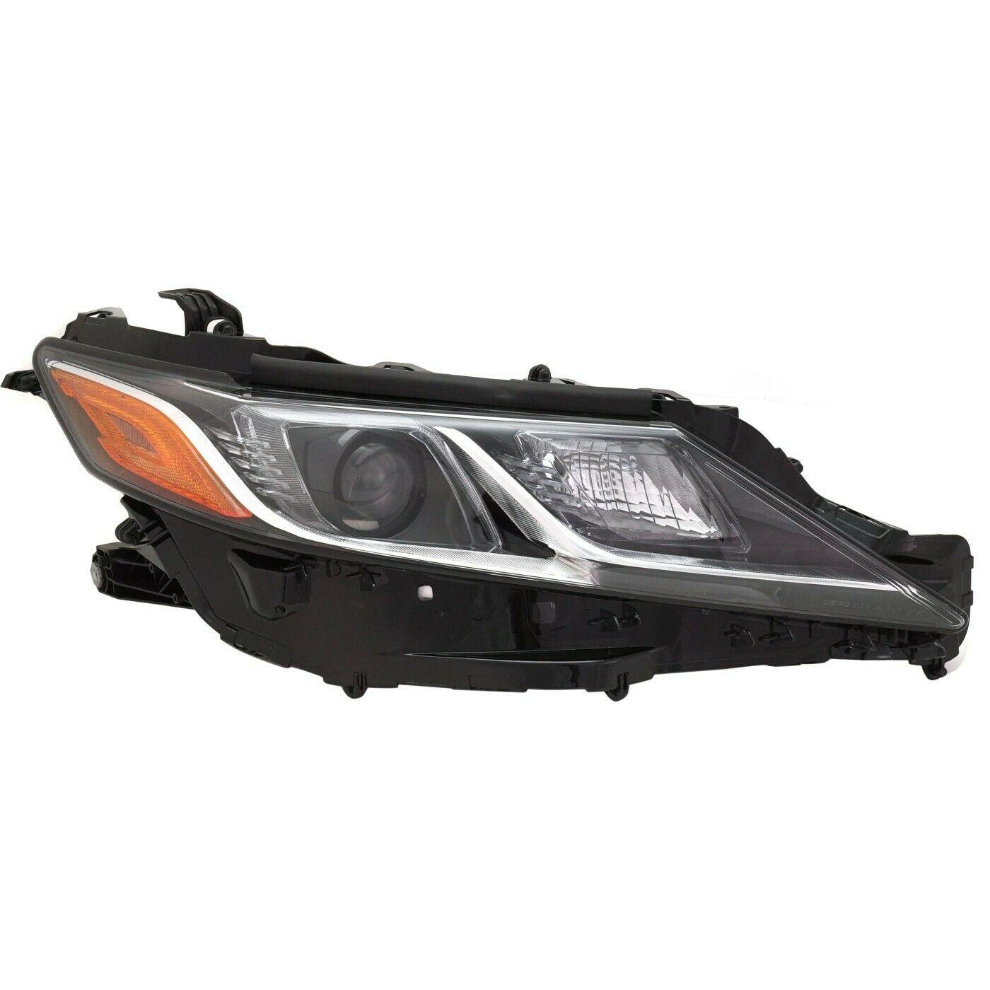 Phare avant côté passager pour Toyota Camry 2018-2020 (modèles L/LE/SE, fabrication japonaise), haute qualité, TO2519194