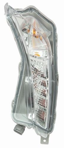 Clignotant avant côté conducteur pour Toyota Camry 2015-2017 XLE/XSE avec feu de jour à LED, référence TO2530154C - Hunt Parts