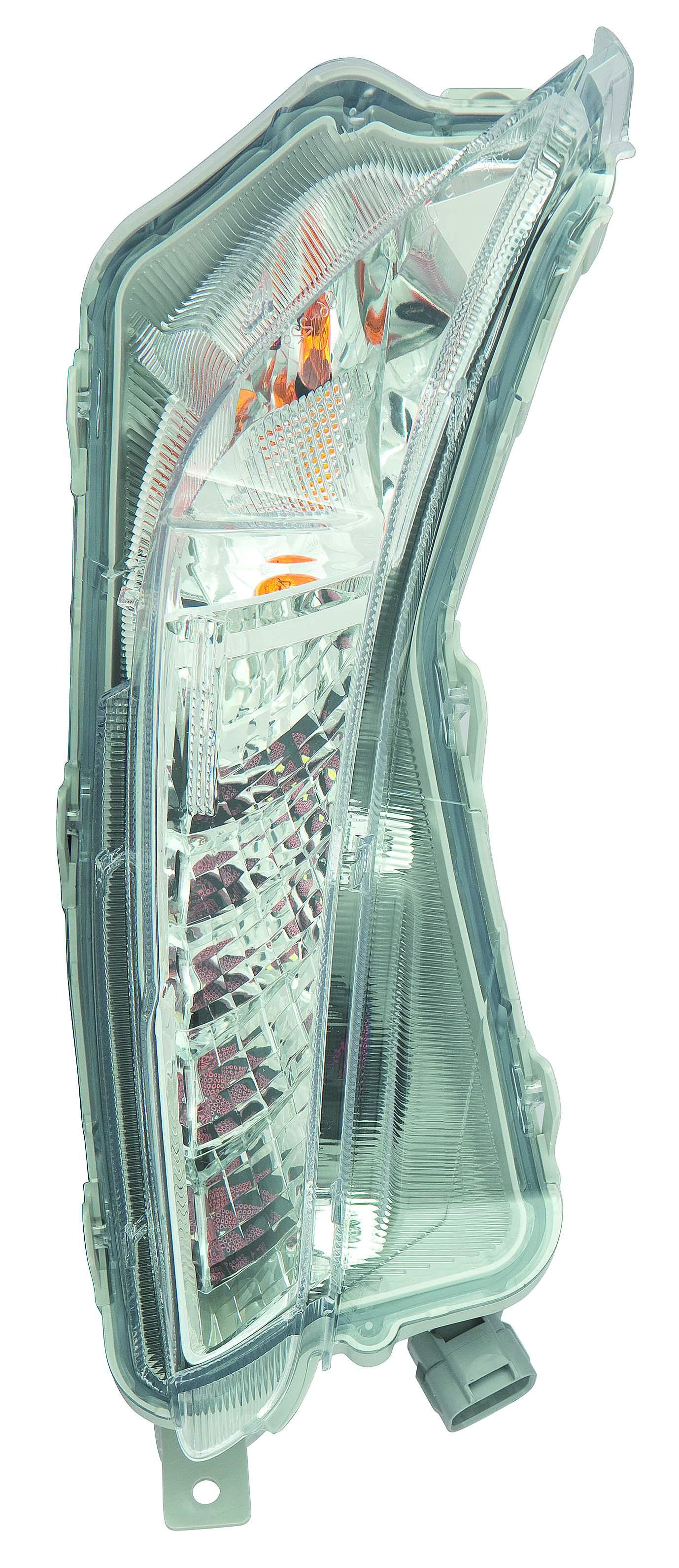 Clignotant avant droit pour Toyota Camry Hybrid 2015-2017 XLE/XSE avec feux de jour à DEL de haute qualité, TO2531154