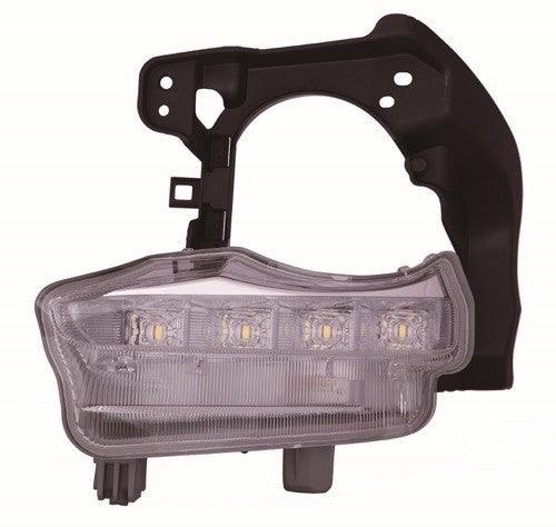Feu de jour côté conducteur pour Toyota Highlander Hybrid 2014-2016 (sur pare-chocs) - Haute qualité, TO2562100