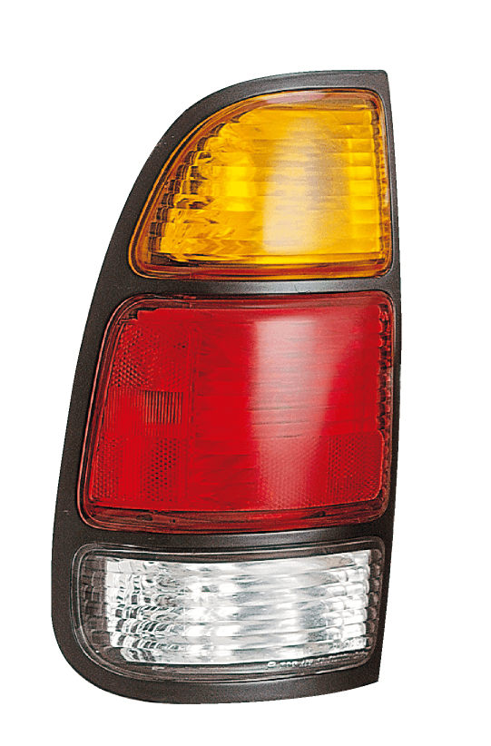 Feu arrière côté conducteur pour Toyota Tundra 2000-2004, benne standard, jaune, rouge et blanc (cabine simple/cabine allongée), haute qualité, TO2800129