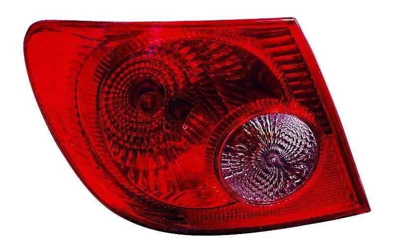 Feu arrière côté conducteur pour Toyota Corolla Berline 2003-2004, haute qualité, TO2800144