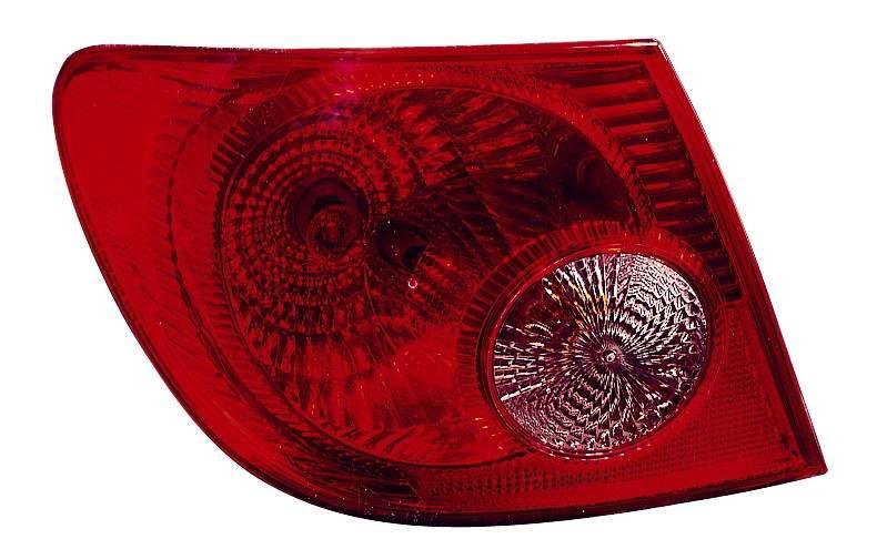 Feu arrière côté conducteur pour Toyota Corolla Berline 2005-2008, haute qualité, TO2800154