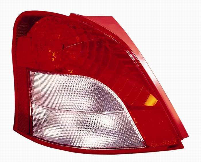 Feu arrière côté conducteur pour Toyota Yaris Hatchback 2006-2008, haute qualité, référence To2800170 - Hunt Parts