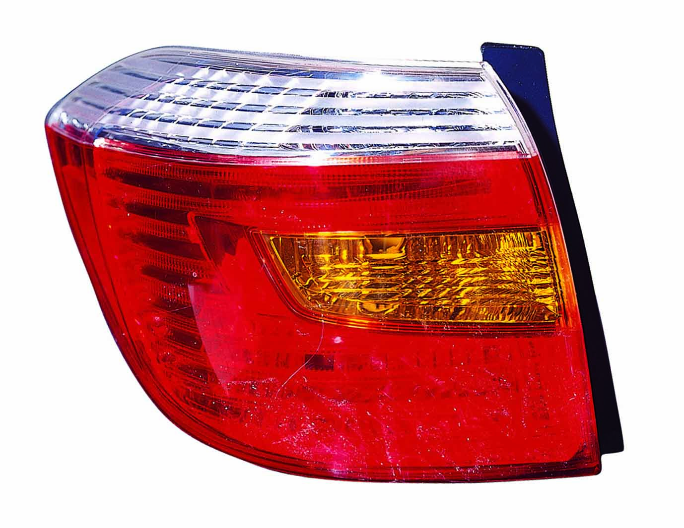 Feu arrière côté conducteur pour Toyota Highlander 2008-2010 Base-Ltd Capa, TO2800173C - Hunt Parts