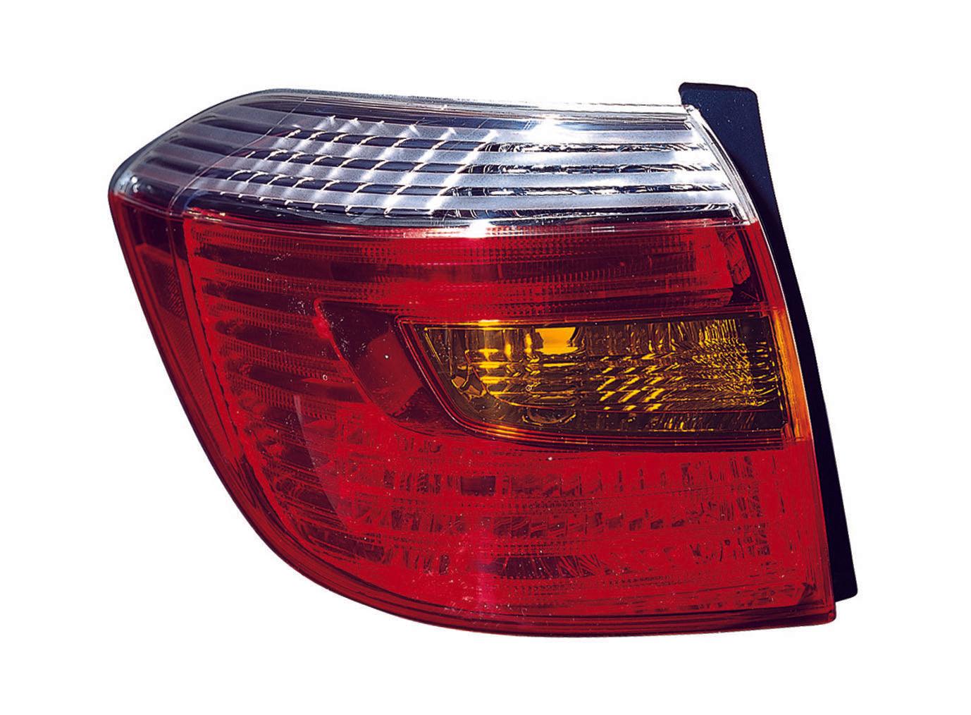 Feu arrière côté conducteur pour Toyota Highlander Sport 2008-2010, haute qualité, TO2800174