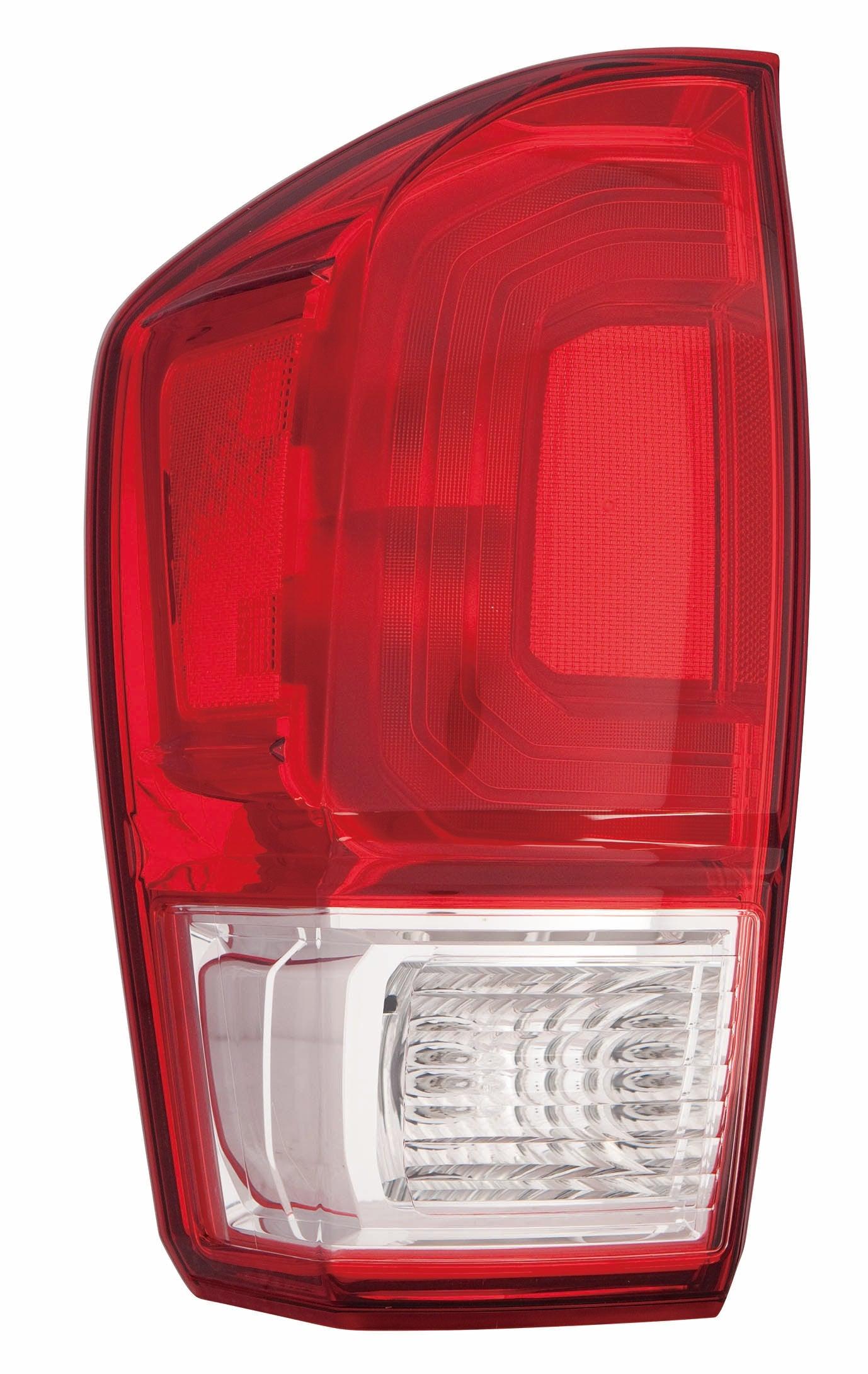 Feu arrière côté conducteur pour Toyota Tacoma 2016-2019, base à contour rouge/Sr/Sr5/Sr+, haute qualité, TO2800197