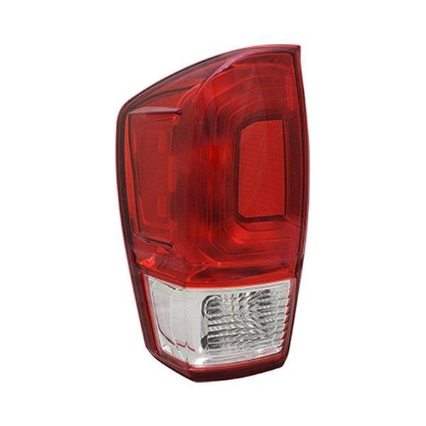Feu arrière côté conducteur Toyota Tacoma 2016-2019, base à contour rouge/SR/SR5/SR+, TO2800197C - Hunt Parts