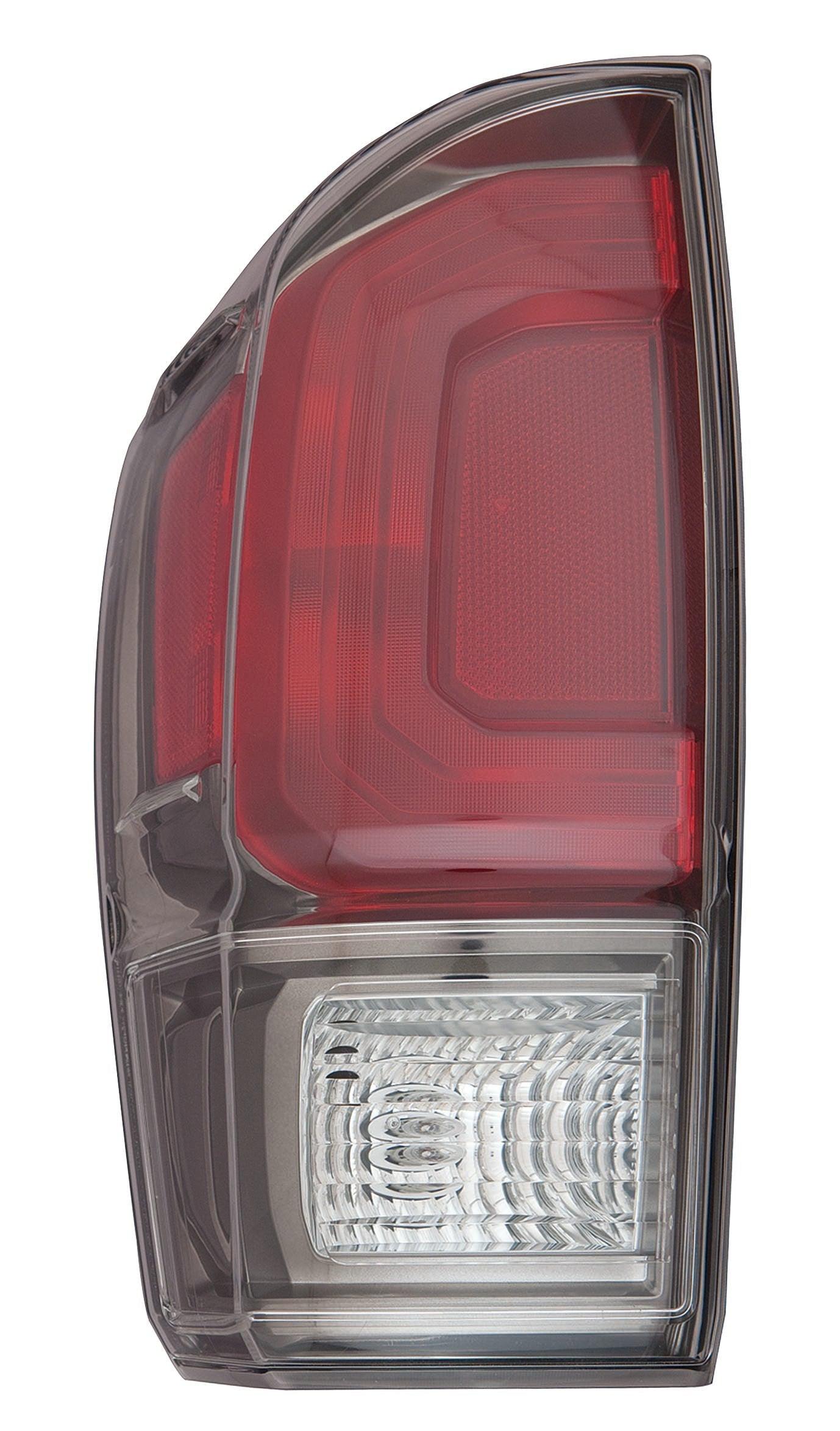 Feu arrière côté conducteur pour Toyota Tacoma 2016-2019, contour fumé, édition limitée haute qualité, TO2800199