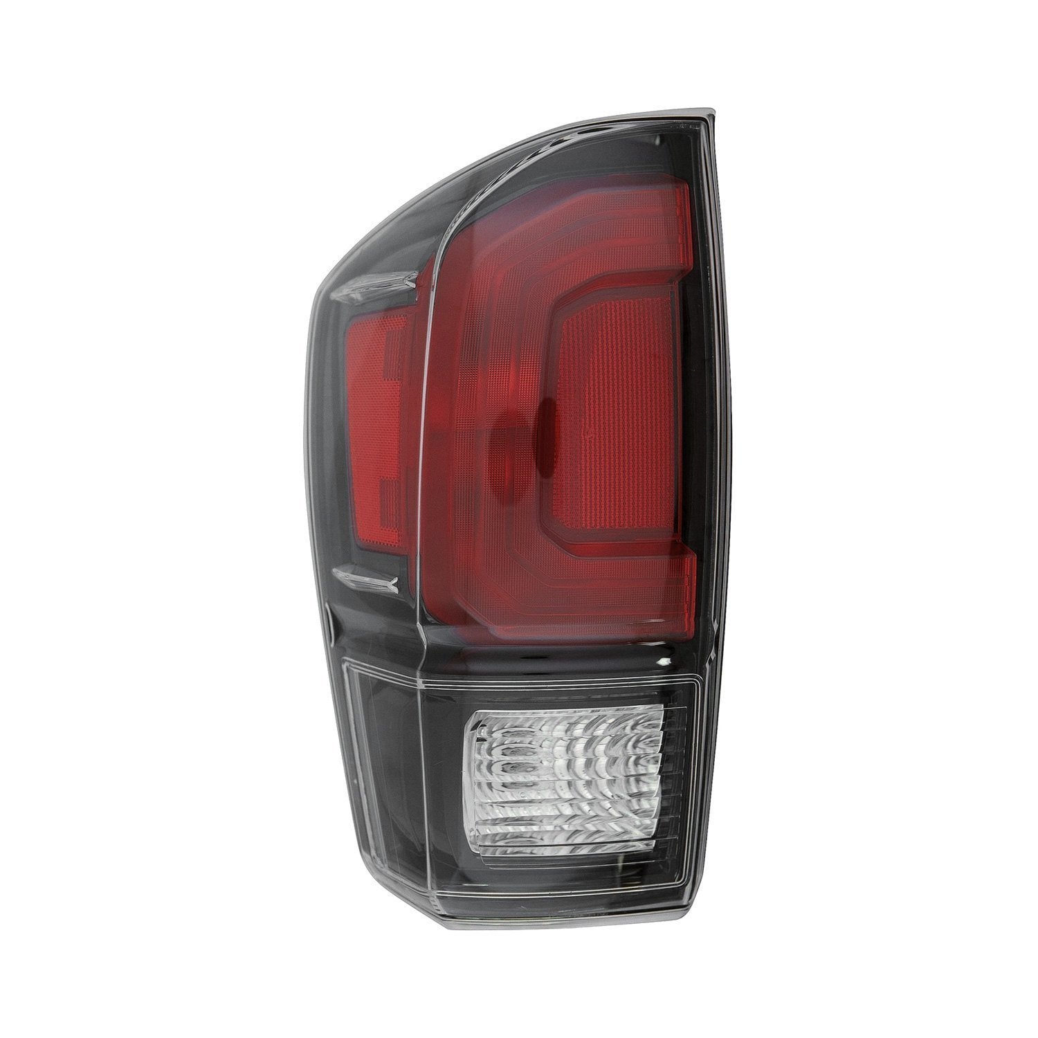 Feu arrière côté conducteur Toyota Tacoma 2017-2019, cache noir, référence TO2800201C - Hunt Parts