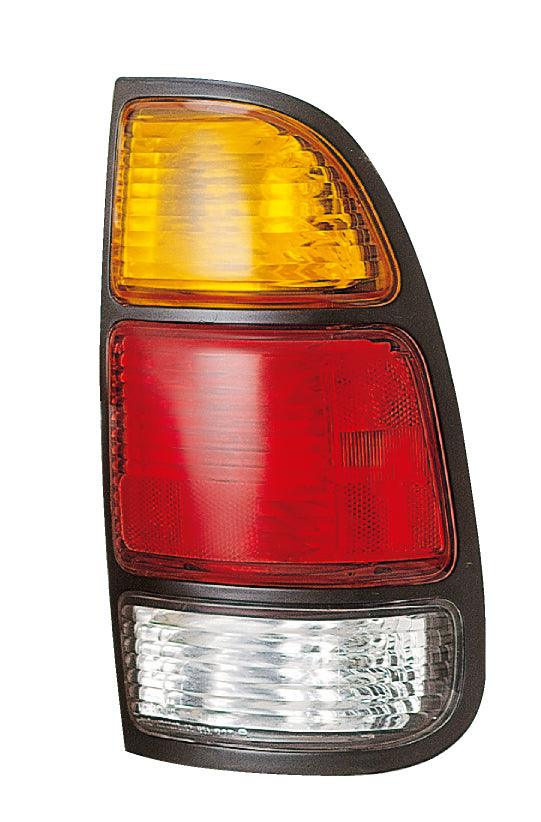 Feu arrière côté passager pour Toyota Tundra 2000-2004, benne standard, jaune, rouge et blanc (cabine simple/cabine allongée), haute qualité, TO2801129