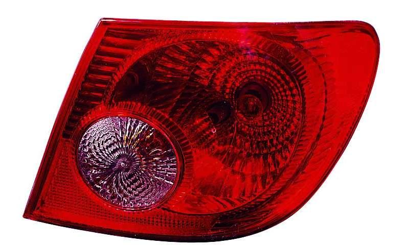 Feu arrière côté passager pour Toyota Corolla Berline 2003-2004, haute qualité, TO2801144