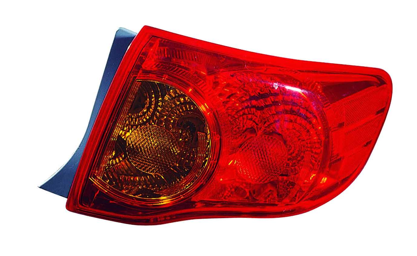 Feu arrière côté passager pour Toyota Corolla Berline 2009-2010 - Capa - Pièces détachées Hunt
