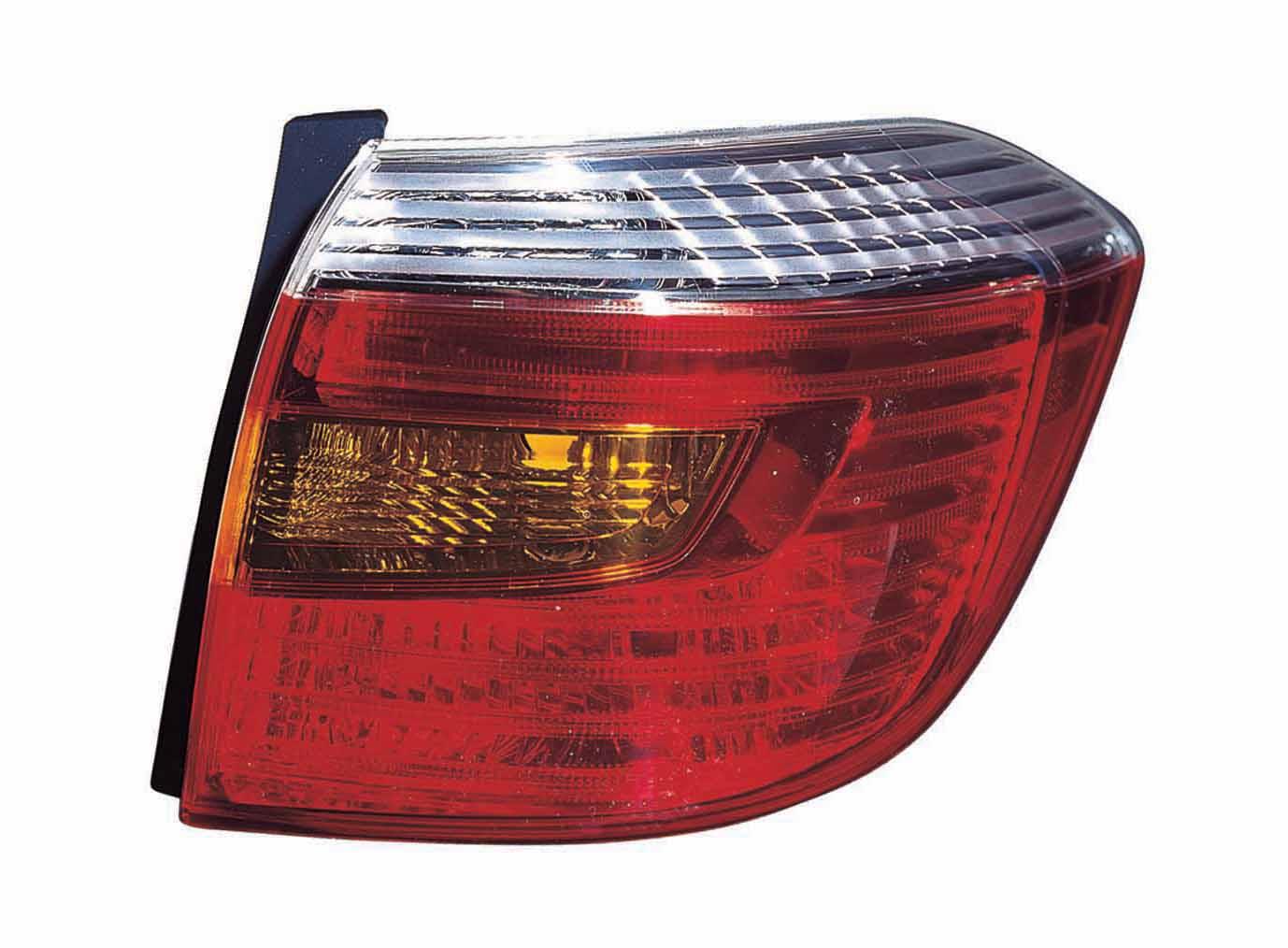 Feu arrière côté passager pour Toyota Highlander 2010 Sport (modèle fabriqué aux États-Unis), haute qualité, TO2801188