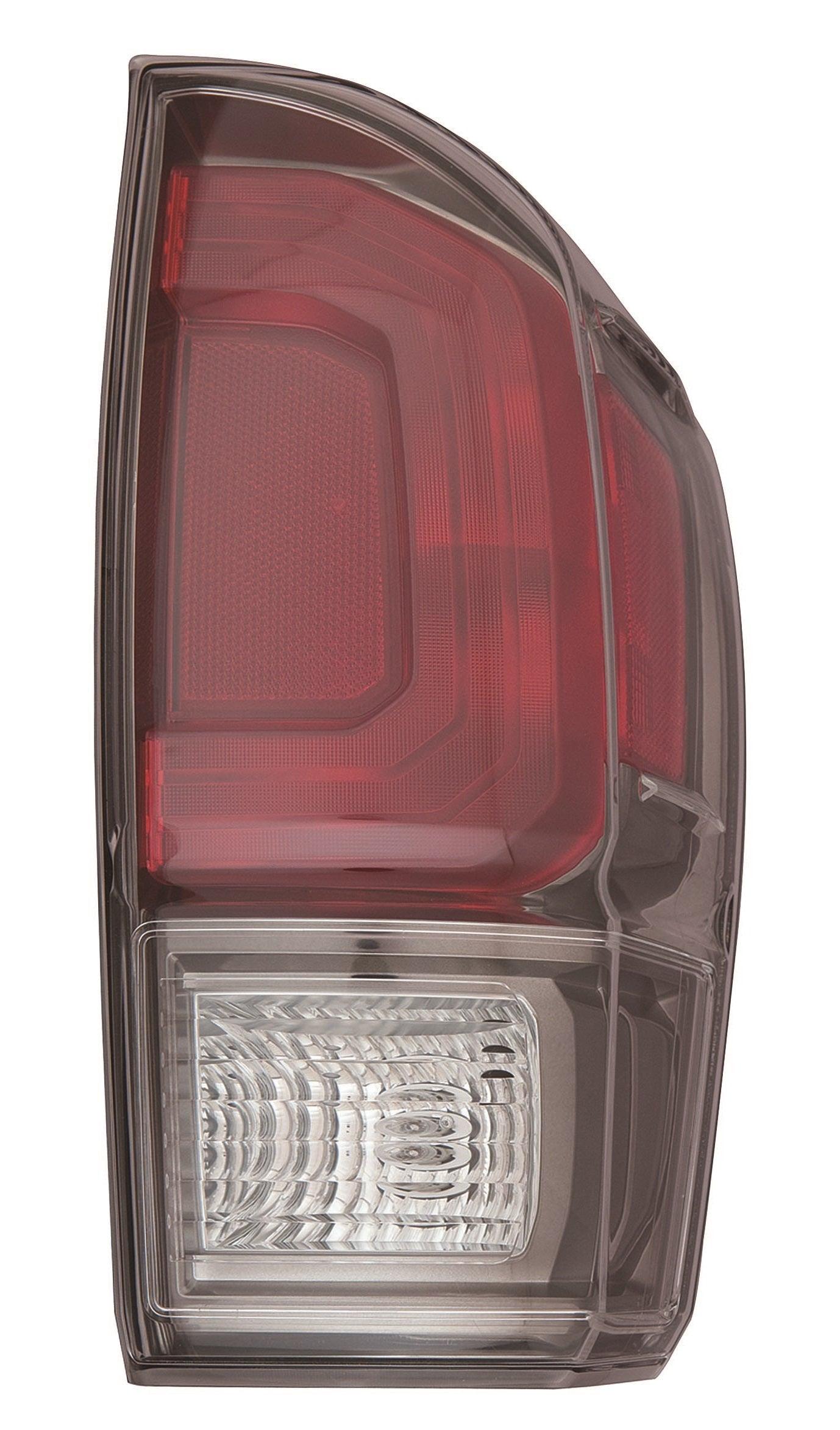 Feu arrière côté passager pour Toyota Tacoma 2016-2019, contour fumé, modèle limité, haute qualité, TO2801199