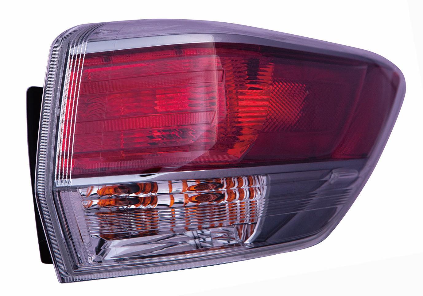Feu arrière côté conducteur pour Toyota Highlander Hybrid 2014-2015, haute qualité, TO2804120