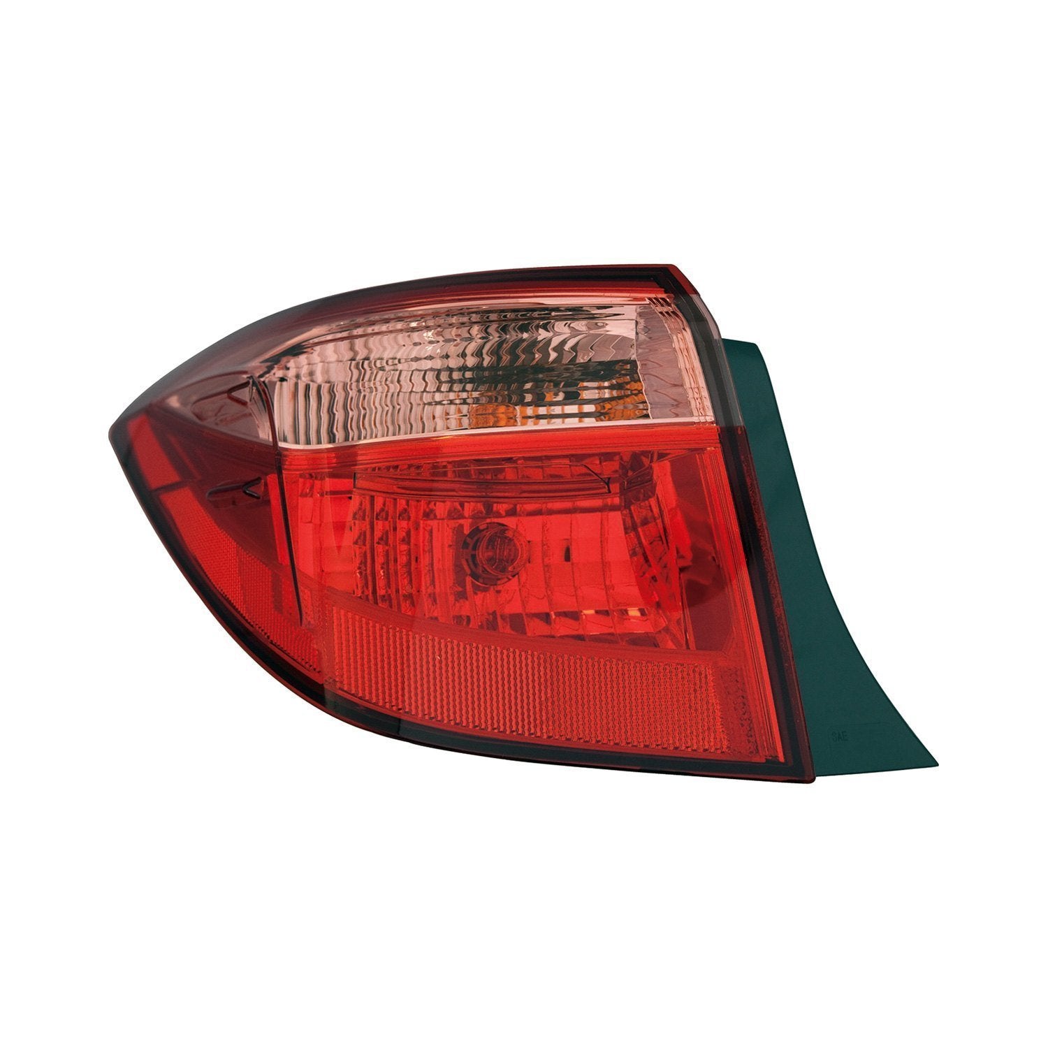 Feu arrière côté conducteur pour Toyota Corolla Berline 2017-2019, ampoule de type Capa, TO2804130C - Hunt Parts