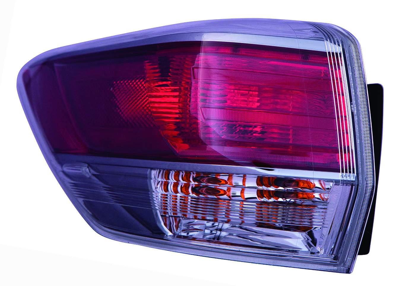 Feu arrière côté passager pour Toyota Highlander 2014-2016, haute qualité, TO2805120